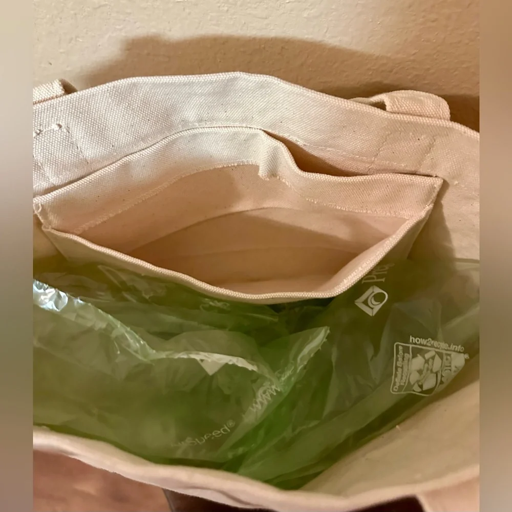 Michael Kors XOXO Canvas Tote Bag – Cream; New Without Tags - Picture 4 of 7